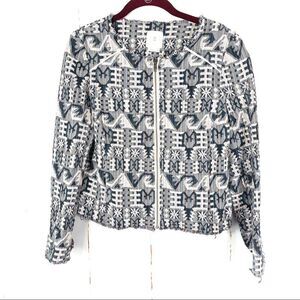Hei Hei Anthro Faifo Textured Jacquard Jacket